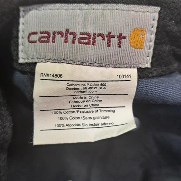 Lot Of 2 Callaway Embroidered Hat Carhartt Cap Patch Logo adjustable Strap - Picture 8 of 10